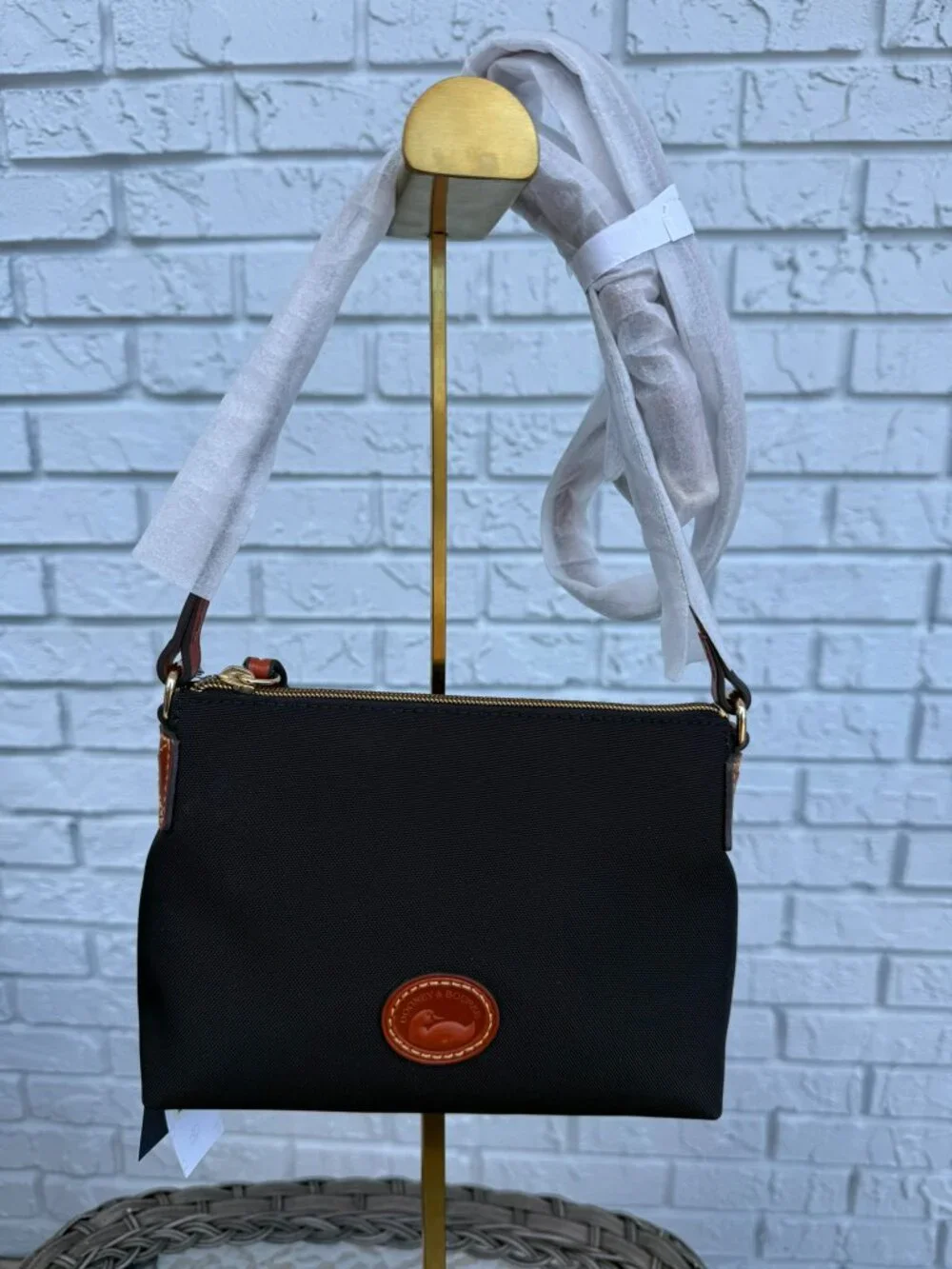 Dooney & Bourke Nylon Crossbody Pouchette - Picture 6 of 10